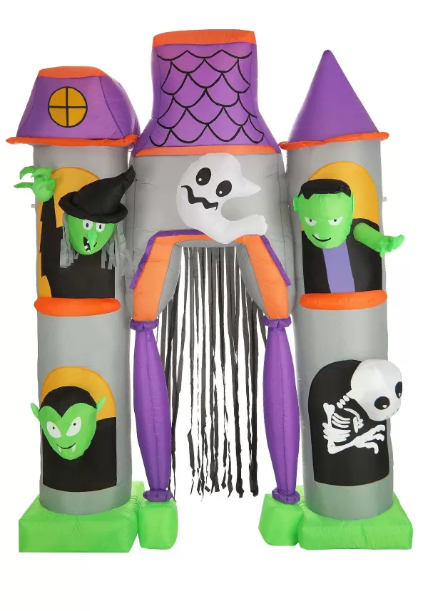 Clearance 10Ft Monster House Inflatable Halloween Decoration Inflatable Decorations