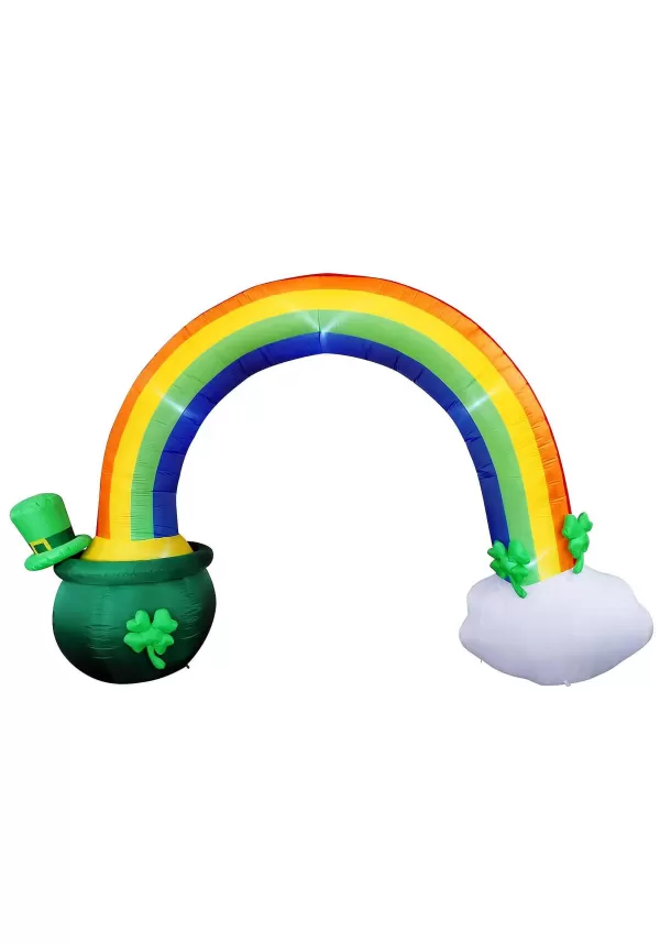 New 12 Foot Tall Giant Rainbow & Cauldron Arch Inflatable Inflatable Decorations