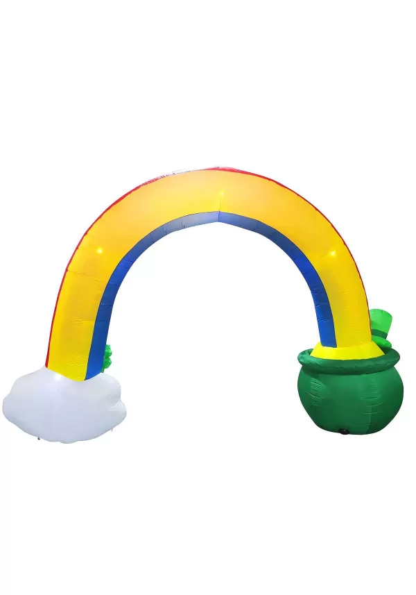 New 12 Foot Tall Giant Rainbow & Cauldron Arch Inflatable Inflatable Decorations