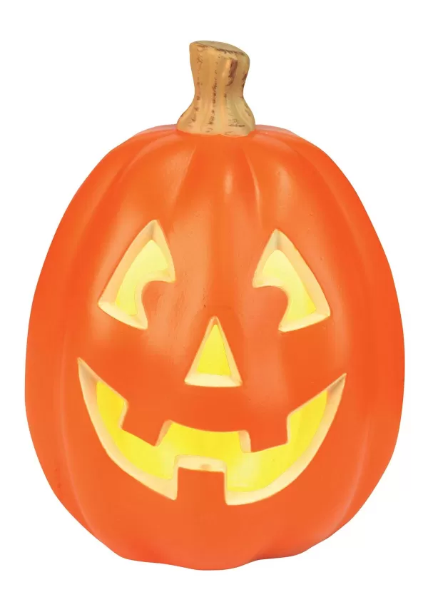 Sale 12" Light Up Pumpkin Halloween Decoration Pumpkin D Cor