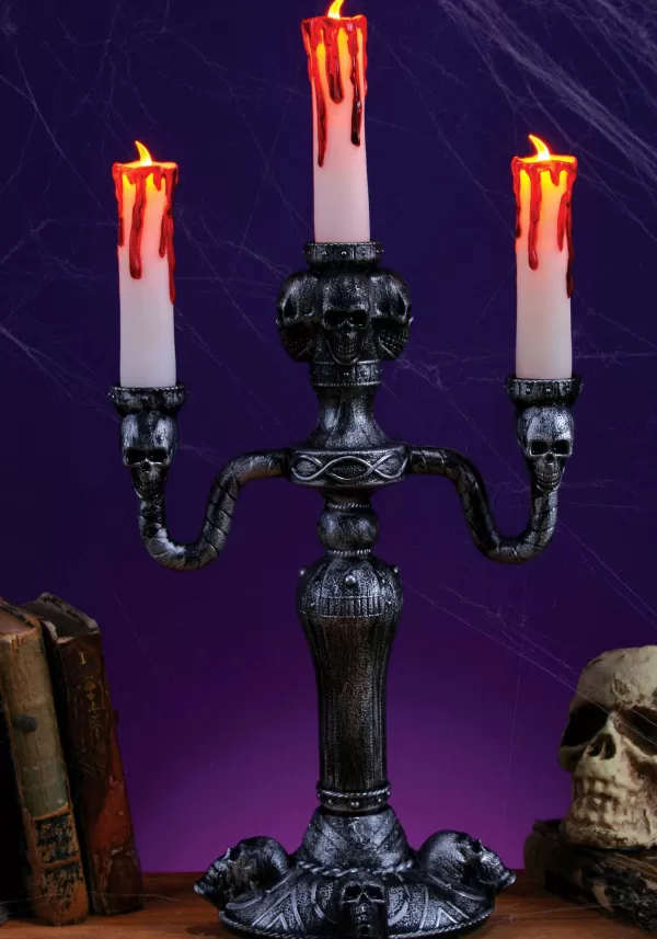 Cheap 14-Inch Led Candelabra Decoration Halloween Lights
