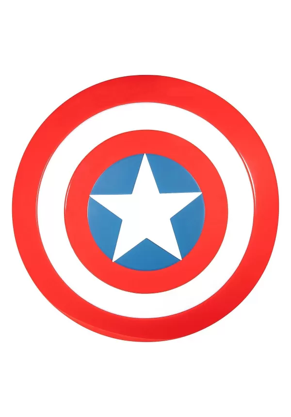 Store 24-Inch Captain America Costume Shield Toy Weapons