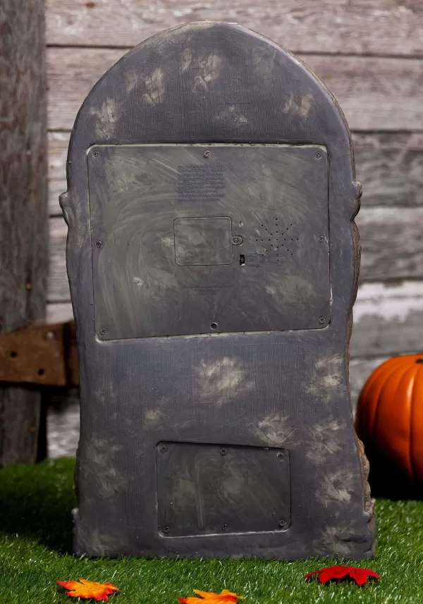 Discount 25-Inch Death Springs Life Light Up Tombstone Seasonal Visions International Decoration Outdoor Decorations