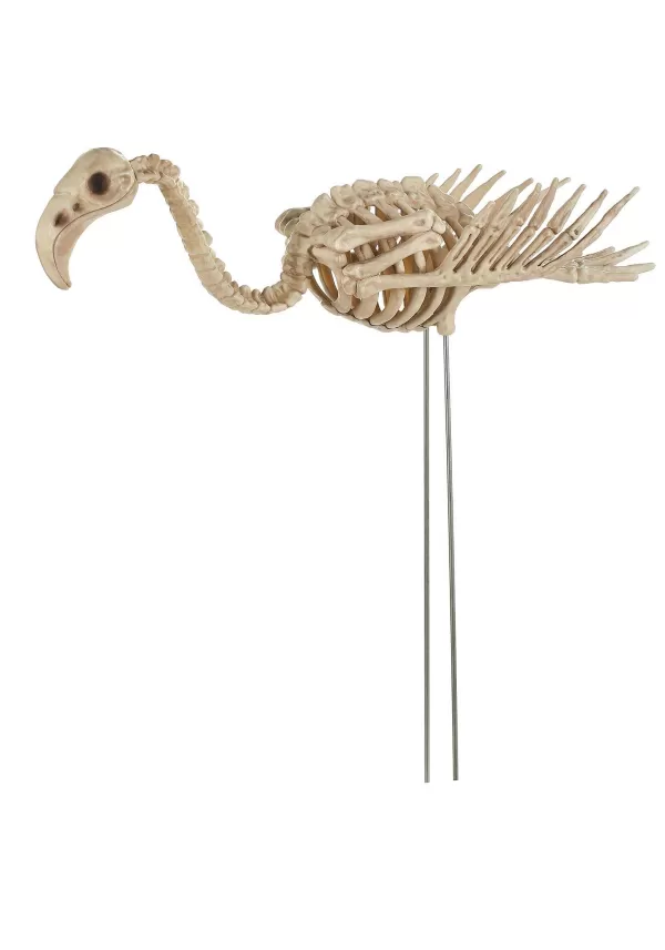 Online 26.5" Skeleton Flamingo Decoration Indoor Decorations