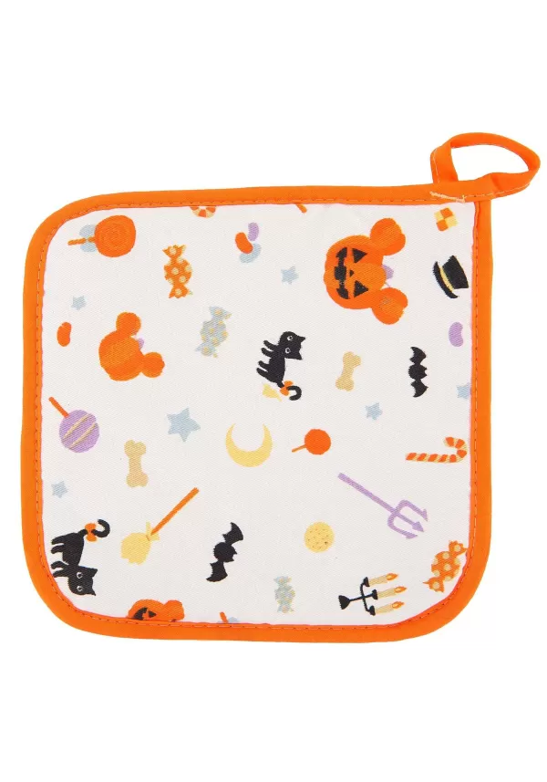 Online 3 Piece Disney Mickey Halloween Treats Textile Kitchen Set Indoor Decorations