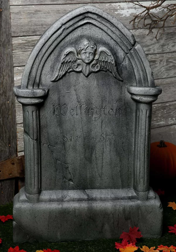 Online 3Ft Gothic Tombstone Halloween Prop Outdoor Decorations