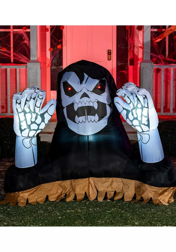 Clearance 4Ft Tall Rawring Reaper Inflatable Decoration Inflatable Decorations