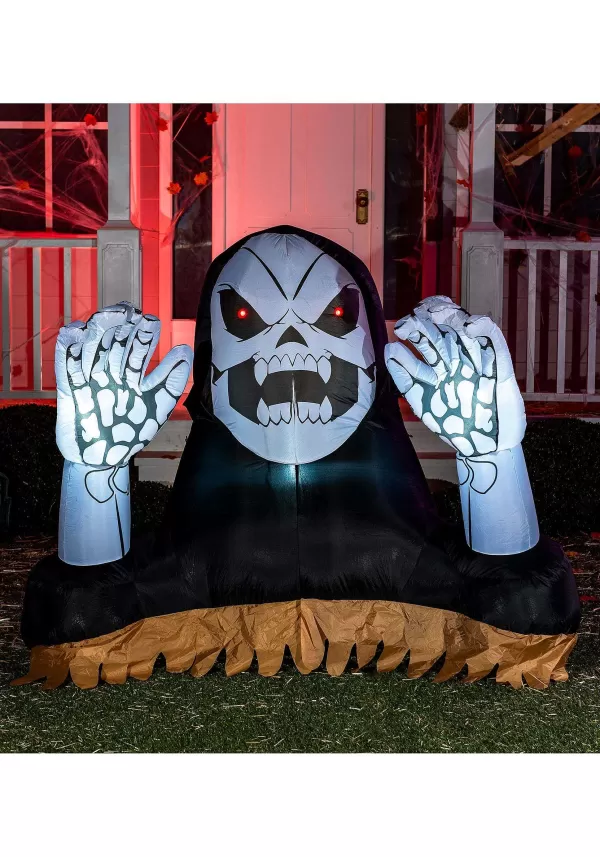 Clearance 4Ft Tall Rawring Reaper Inflatable Decoration Inflatable Decorations