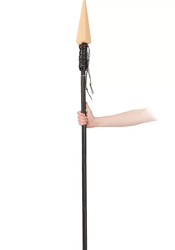 Shop 57 Inch Faux Bone Tip Spear Prop Toy Weapons