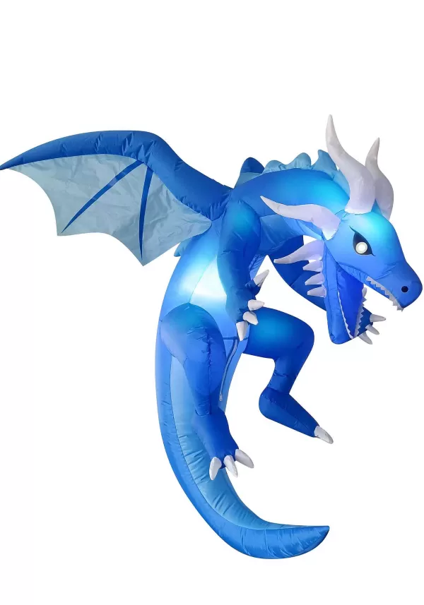 Flash Sale 5Ft Tall Hanging Ice Dragon Inflatable Decoration Inflatable Decorations
