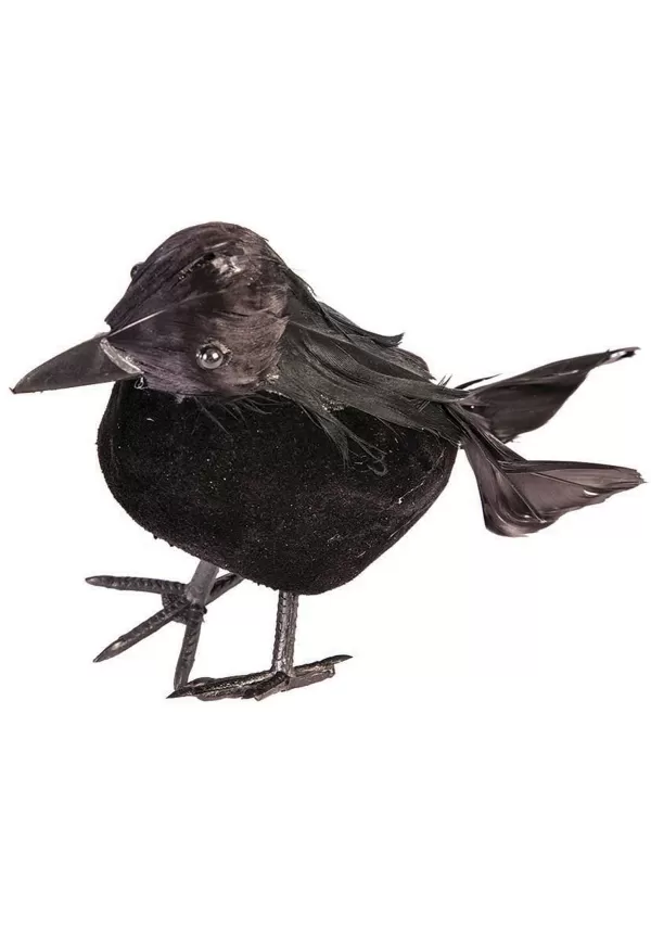 Online 5-Inch Black Crow Decoration Door Decorations