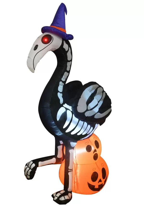 Cheap 6' Large Skeleton Flamingo Inflatable Decoration Inflatable Decorations