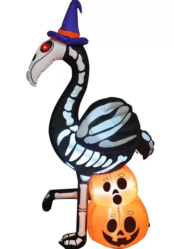 Cheap 6' Large Skeleton Flamingo Inflatable Decoration Inflatable Decorations
