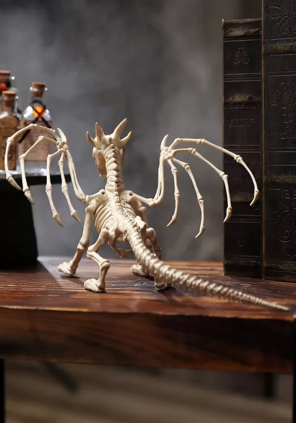 Shop 7 Inch Dragon Skeleton Decoration Outdoor Decorations