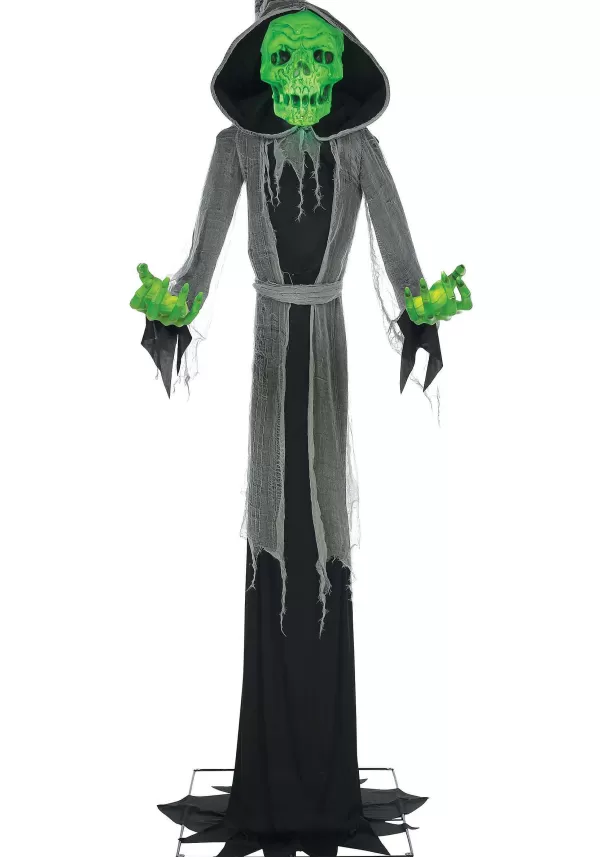 Sale 8Ft Animated Phantom Halloween Decoration Animatronics