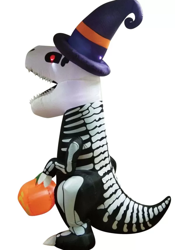 New 8Ft Inflatable Skeleton T Rex Decoration Inflatable Decorations