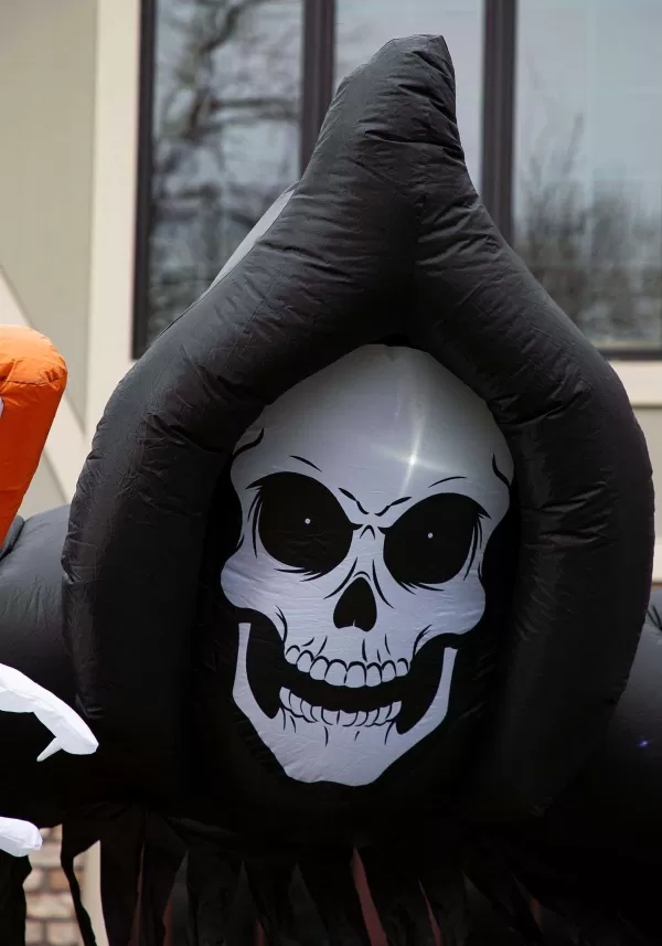 Best Sale 9.6Ft Inflatable Reaper Death Archway Halloween Decoration Halloween Props