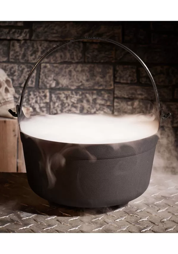 New 9-Inch Witch Cauldron Decoration Fog Machines