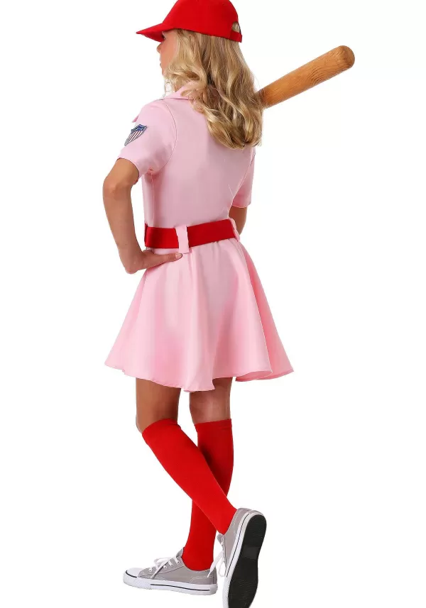 Fashion A League Of Their Own Dottie Girls Costume Girl Costumes