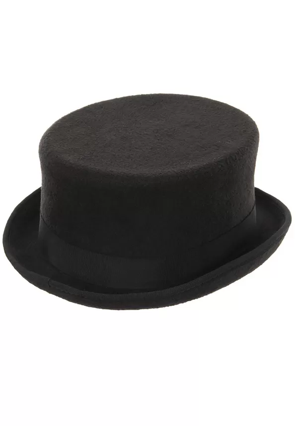 Cheap Adult Black John Bull Costume Hat Hats