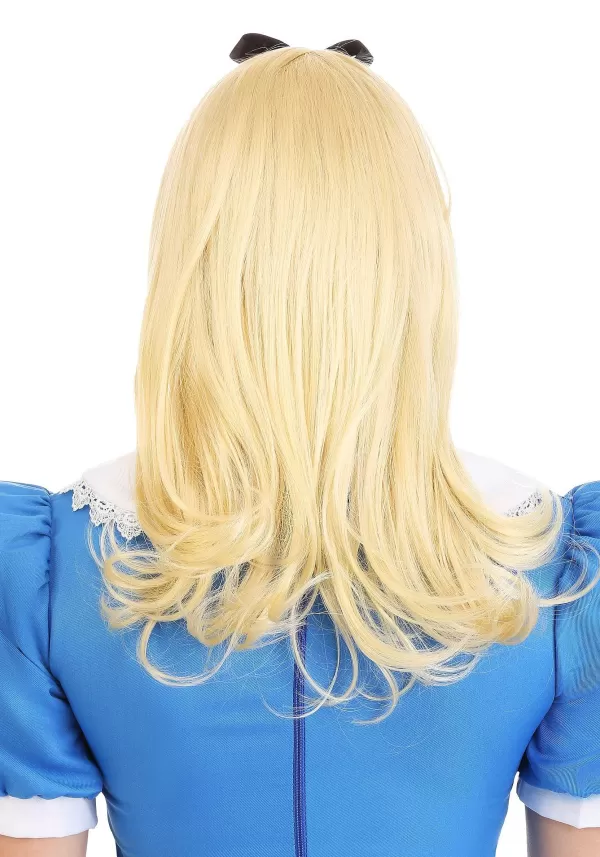 Sale Adult Blonde Alice Wig Wigs