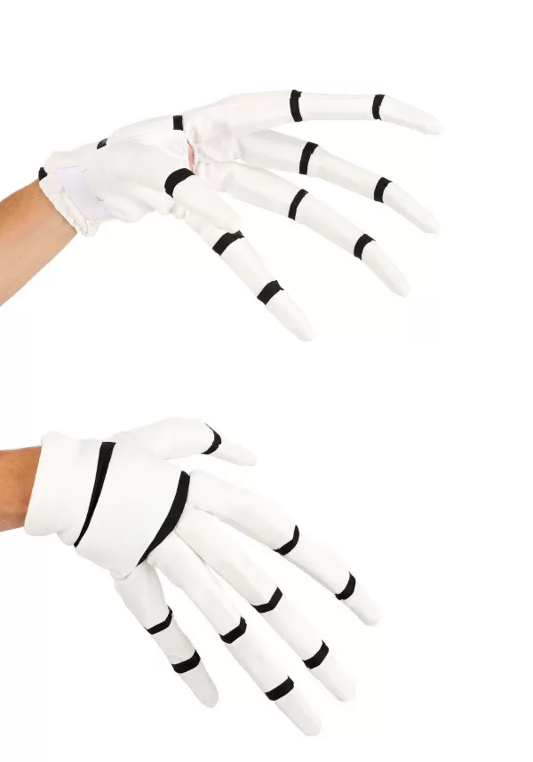 New Adult Jack Skellington Moving Hands Costume Gloves Gloves