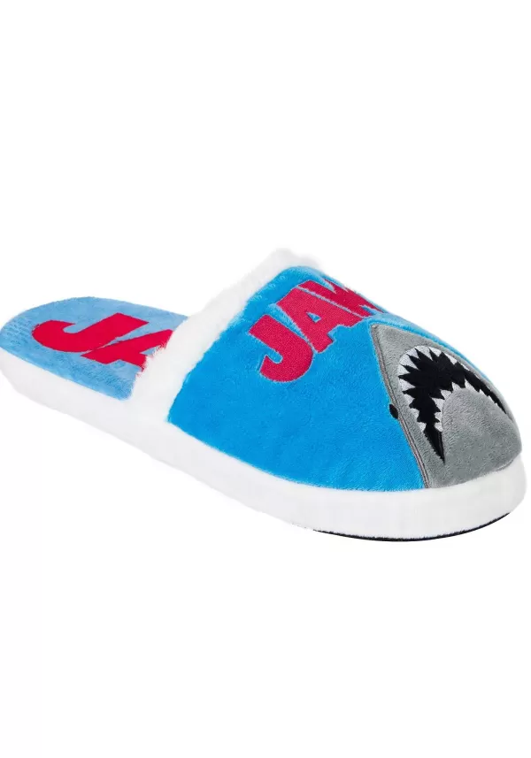 Cheap Adult Jaws Fuzzy Slide Slippers Socks / Slippers