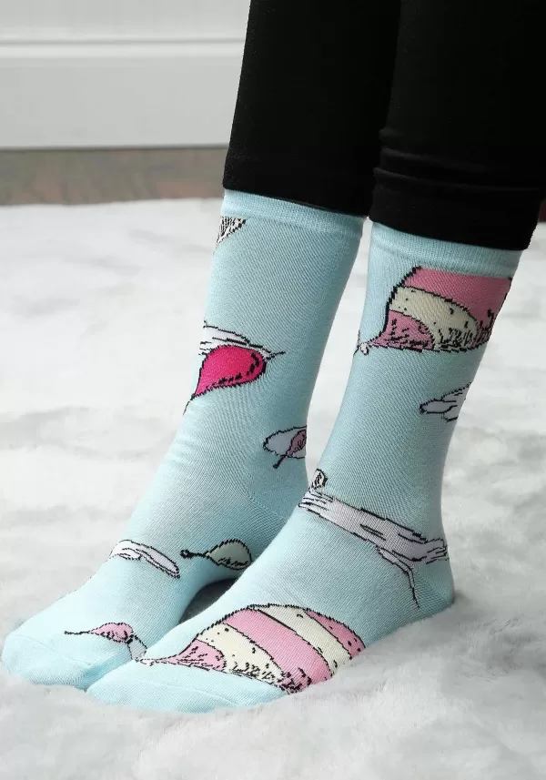 Flash Sale Adult Oh! The Places You'Ll Go Crew Socks Socks / Slippers