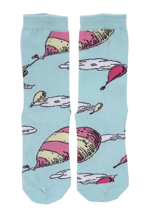 Flash Sale Adult Oh! The Places You'Ll Go Crew Socks Socks / Slippers