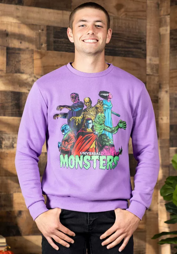Online Adult Universal Monsters Pullover Halloween Clothes
