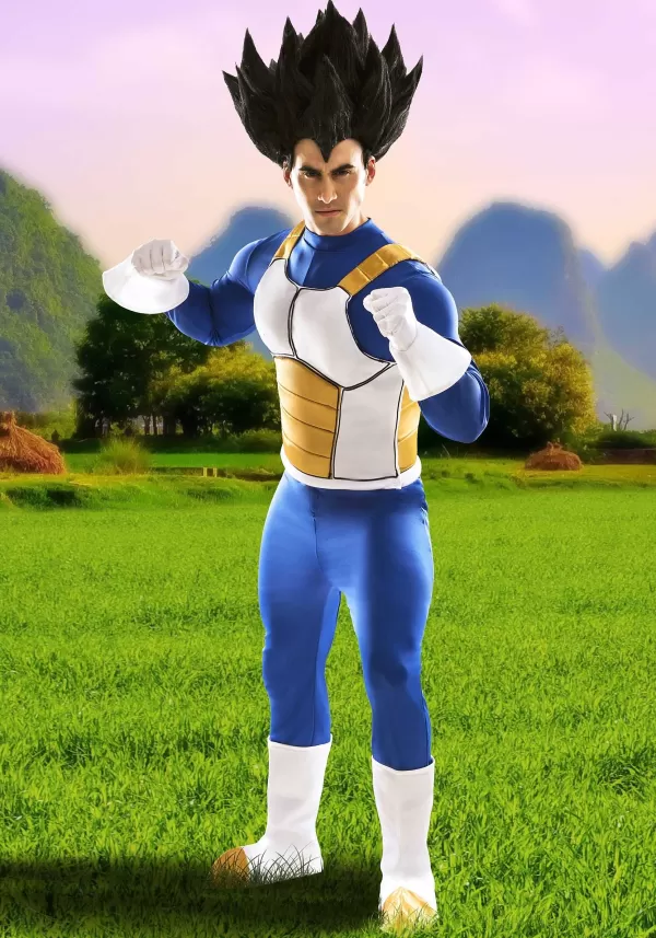 Cheap Adult Vegeta Wig Wigs