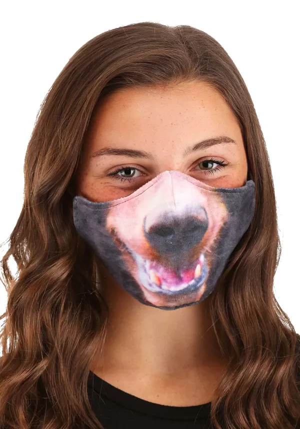 Fashion Adult'S Bear Sublimated Face Mask Face Masks
