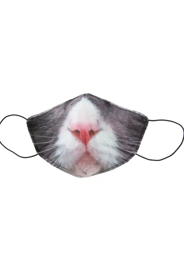 Discount Adult'S Cat Sublimated Face Mask Face Masks