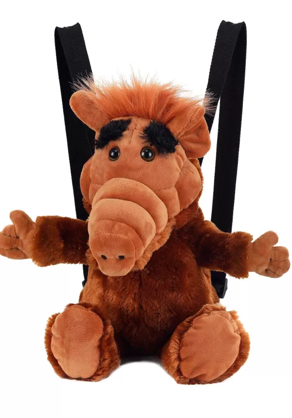 Clearance Alf Plush Doll Backpack Purses