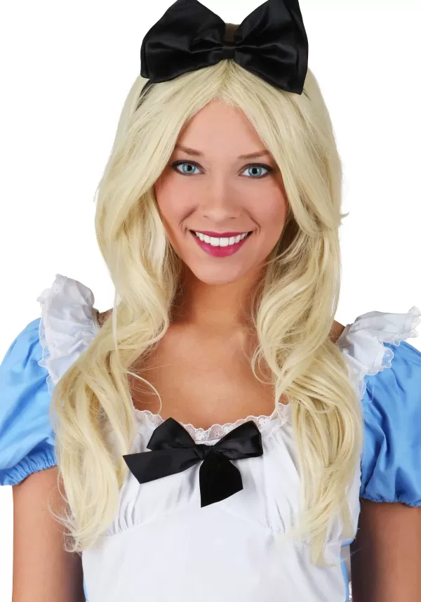 Store Alice Black Bow Costume Headband Headbands