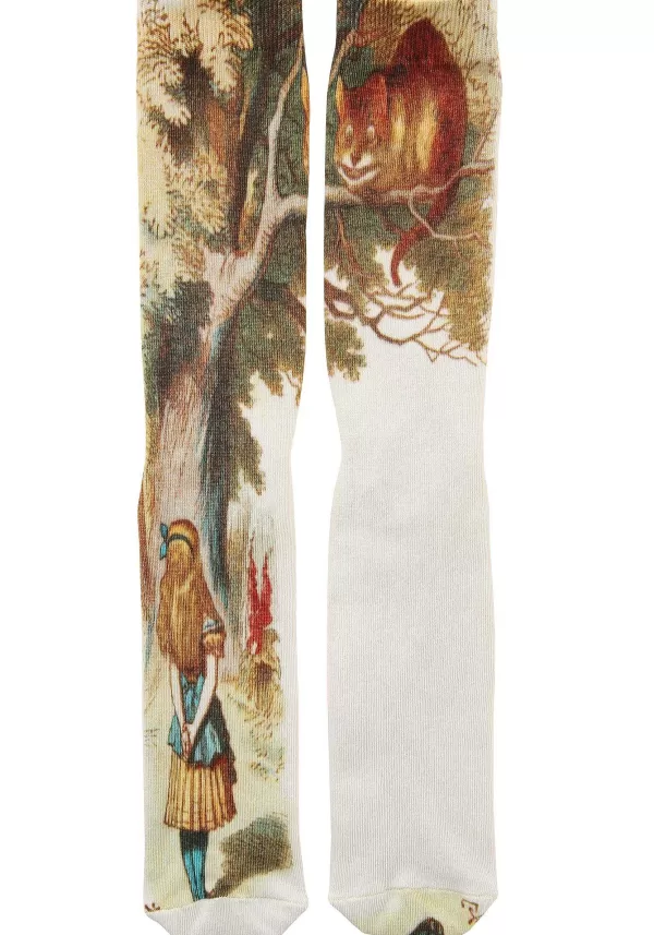 New Alice In Wonderland 3-Pack Crew Sock Socks / Slippers