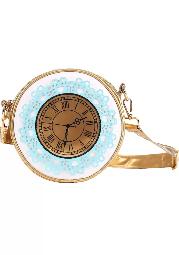 Flash Sale Alice In Wonderland Costume Clock Accessory Purse Purses
