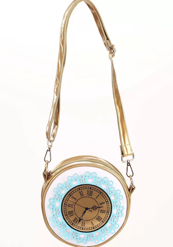 Flash Sale Alice In Wonderland Costume Clock Accessory Purse Purses