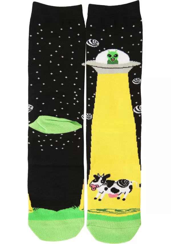Cheap Alien Abduction Halloween Socks For Adults Socks / Slippers