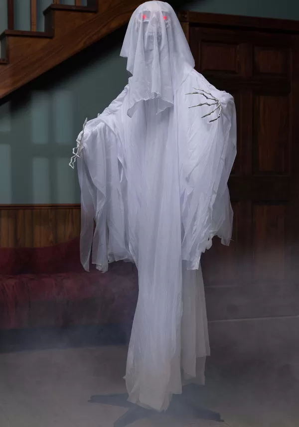 Flash Sale Animated Life Size Standing Ghost Decoration Animatronics