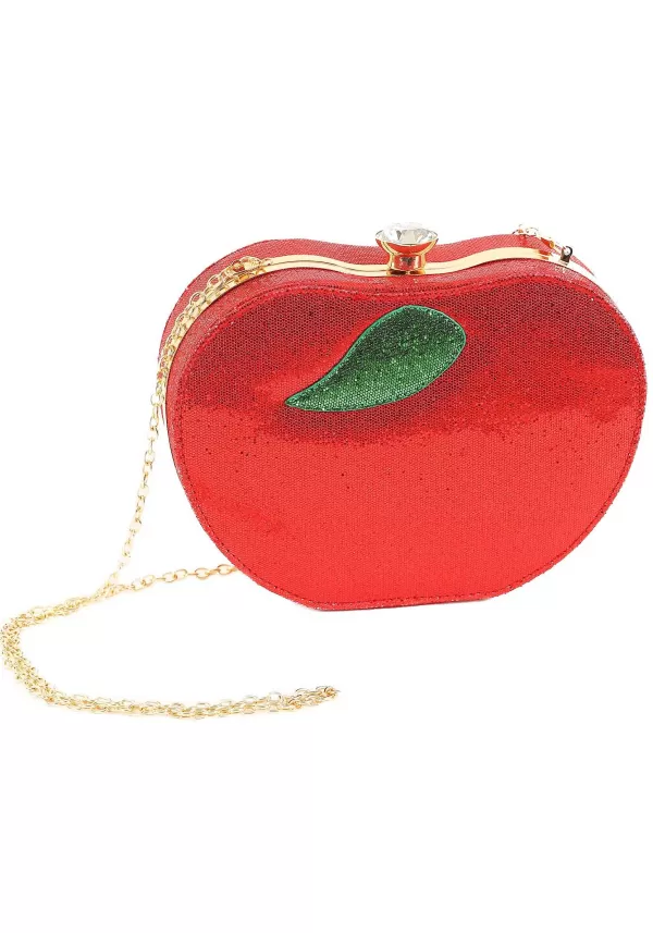 Sale Apple Rhinestone Purse Purses