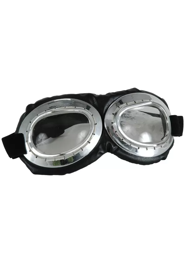 Flash Sale Aviator Goggles Silver Glasses / Sunglasses