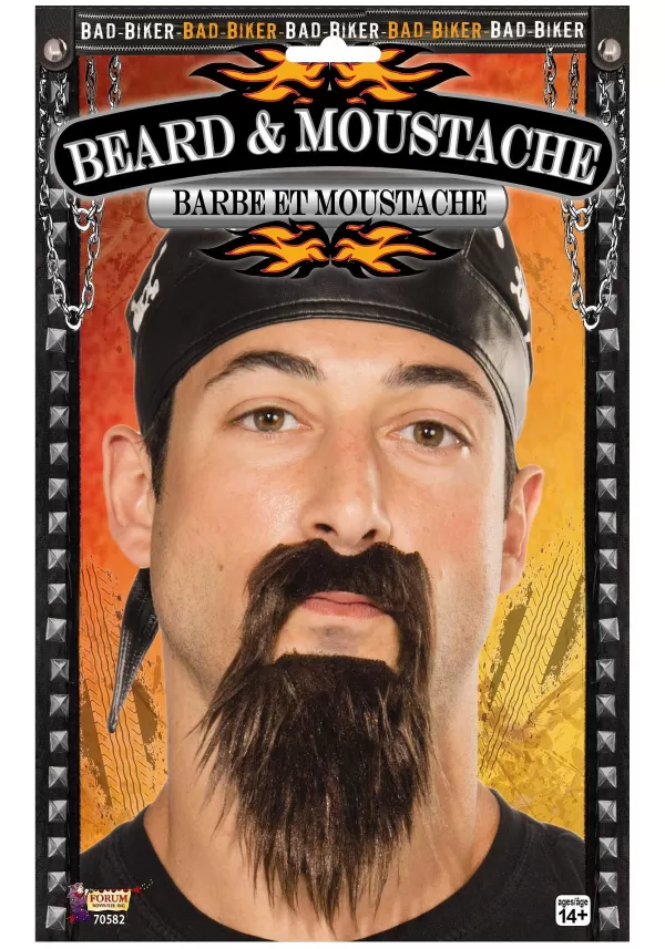 Shop Biker Beard & Moustache Mustaches / Beards