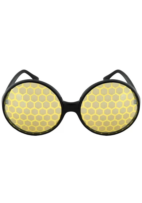 Cheap Black & Yellow Bug Eyes Glasses Glasses / Sunglasses