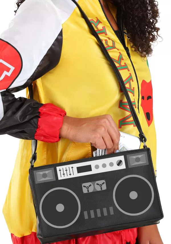 Flash Sale Black Boombox Costume Purse Purses