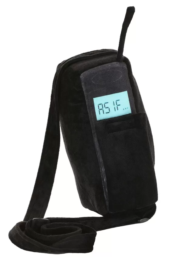 Fashion Black Cell Phone Costume Companion Halloween Clothes