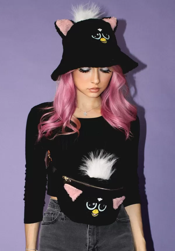 Sale Black Furby Cakeworthy Fanny Pack Purses