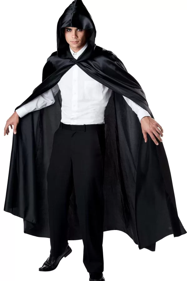 Store Black Hooded Adult Cloak Capes