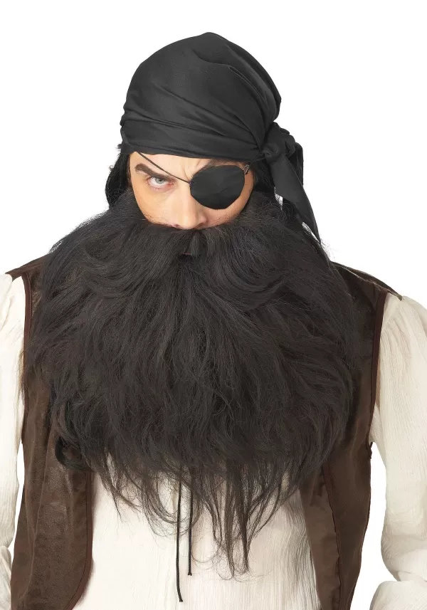 Fashion Black Pirate Beard Mustaches / Beards