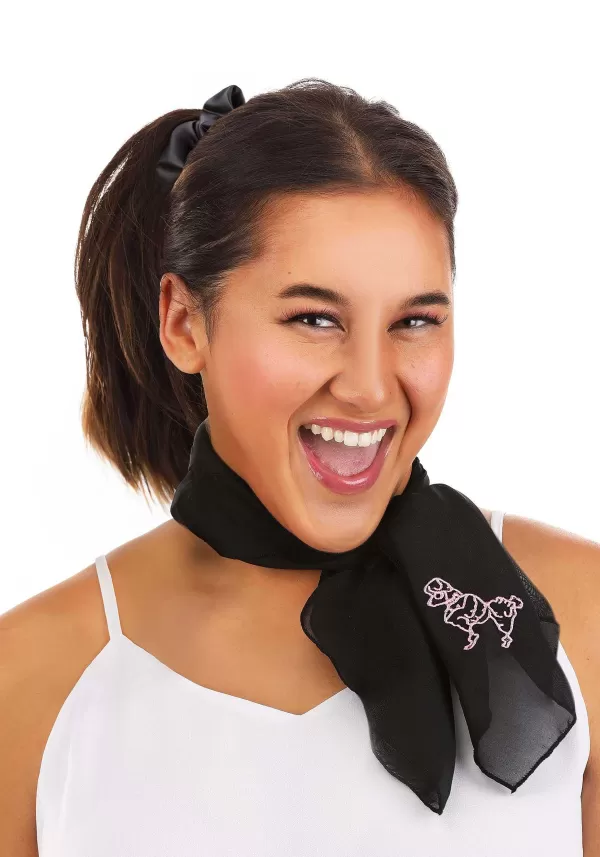 Discount Black Poodle Exclusive Costume Scarf Scarves